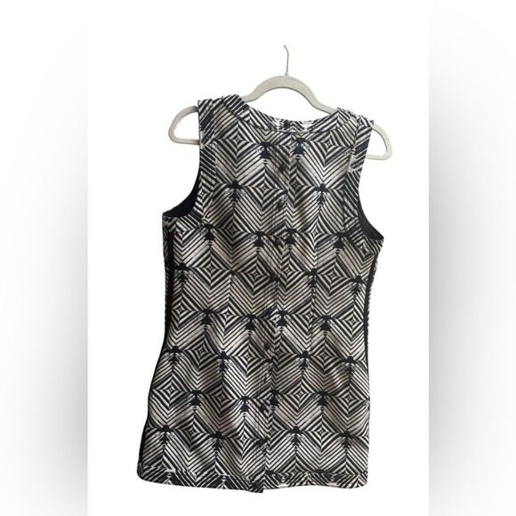 Free People Dress Beaded Mini Boho Chic Cocktail Embellished Geometric Sz M - Picture 2 of 6